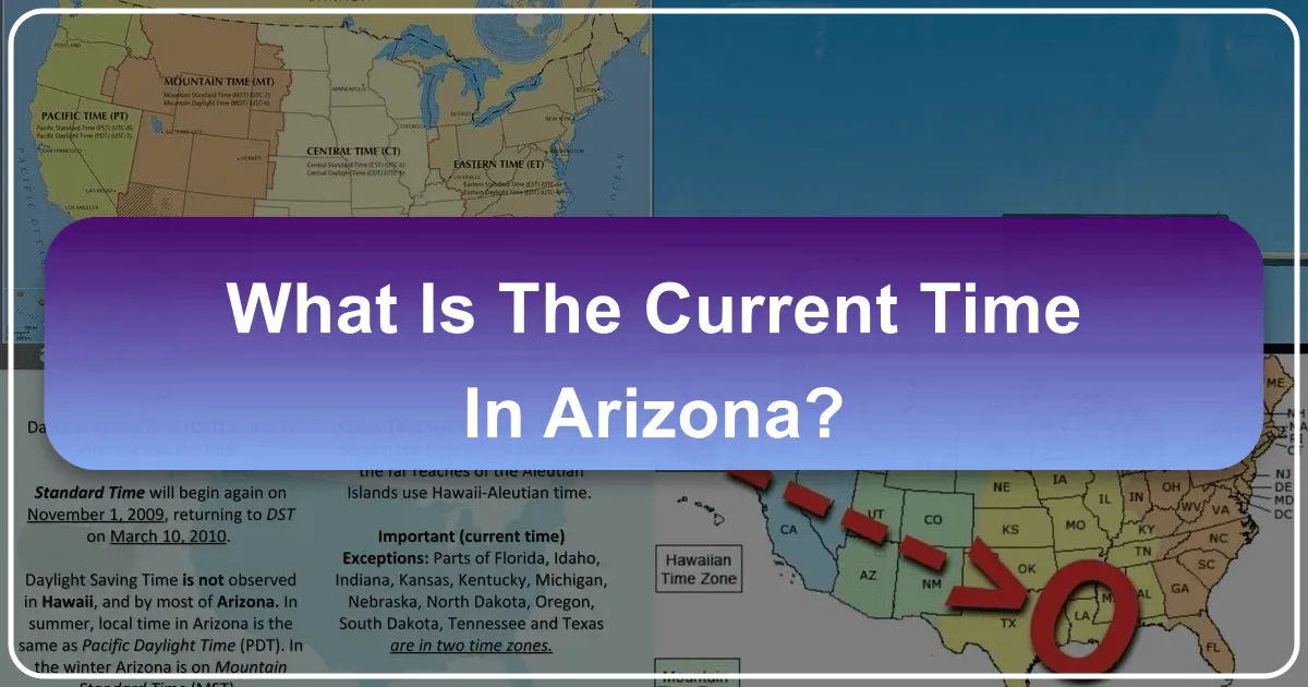 What is the Current Time in Arizona