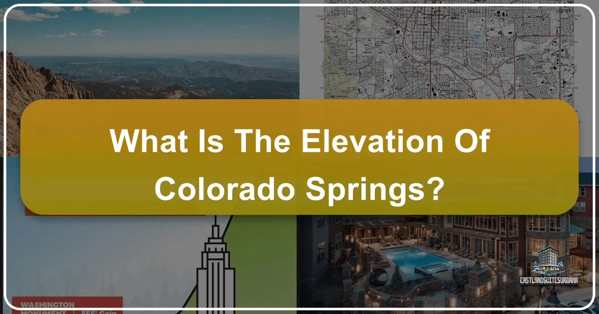 What Is The Elevation Of Colorado Springs?