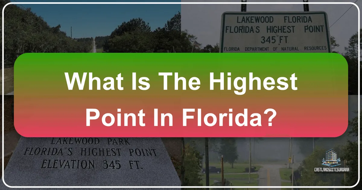 What is the Highest Point in Florida?