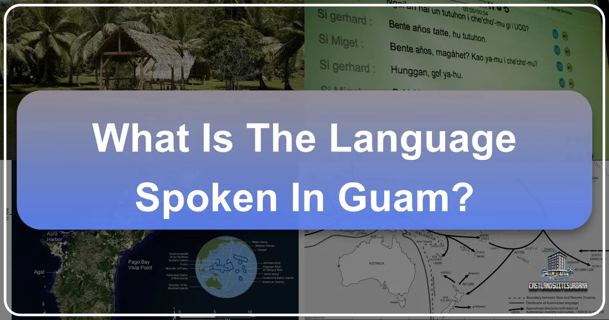 What Is The Language Spoken In Guam?