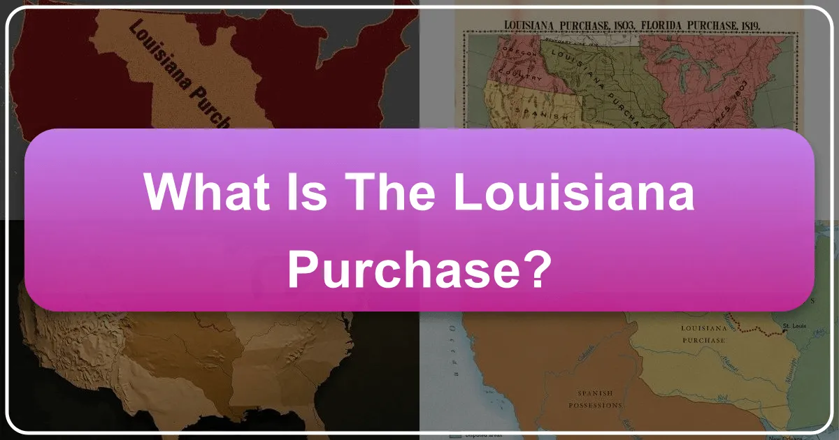 what is the louisiana purchase