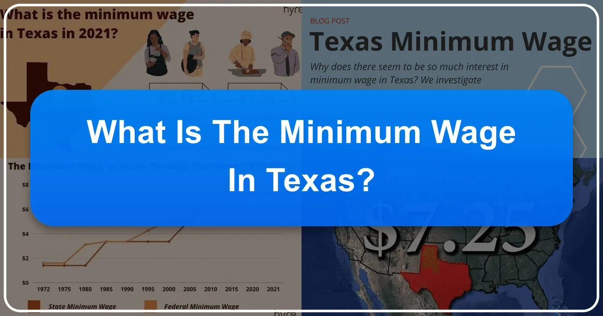 Navigating the Lone Star Economy: Understanding the Minimum Wage in Texas and Its Impact on Travel and Lifestyle