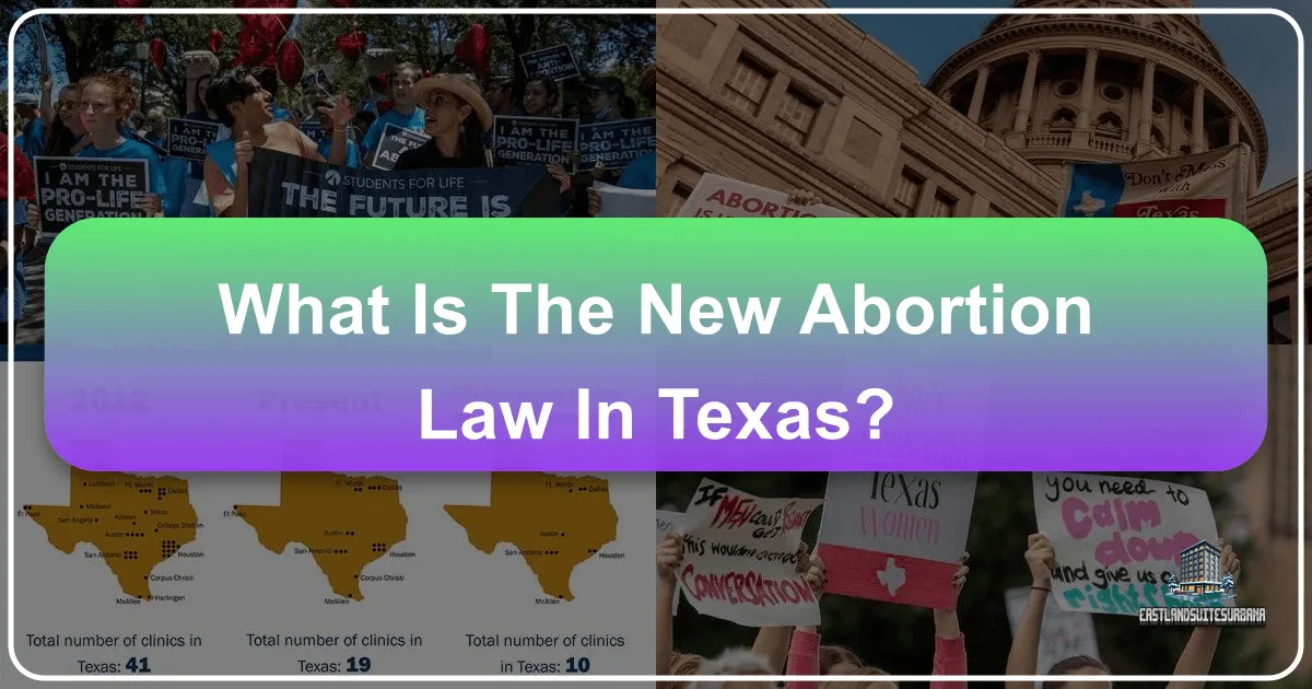 What Is The New Abortion Law In Texas?