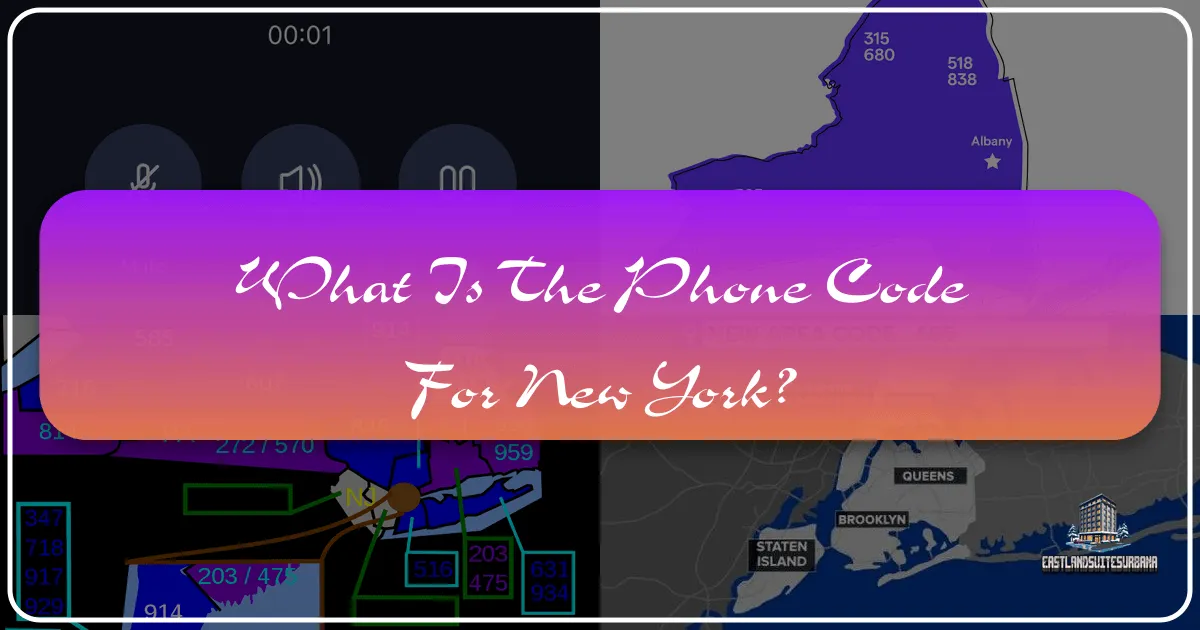 What Is The Phone Code For New York?