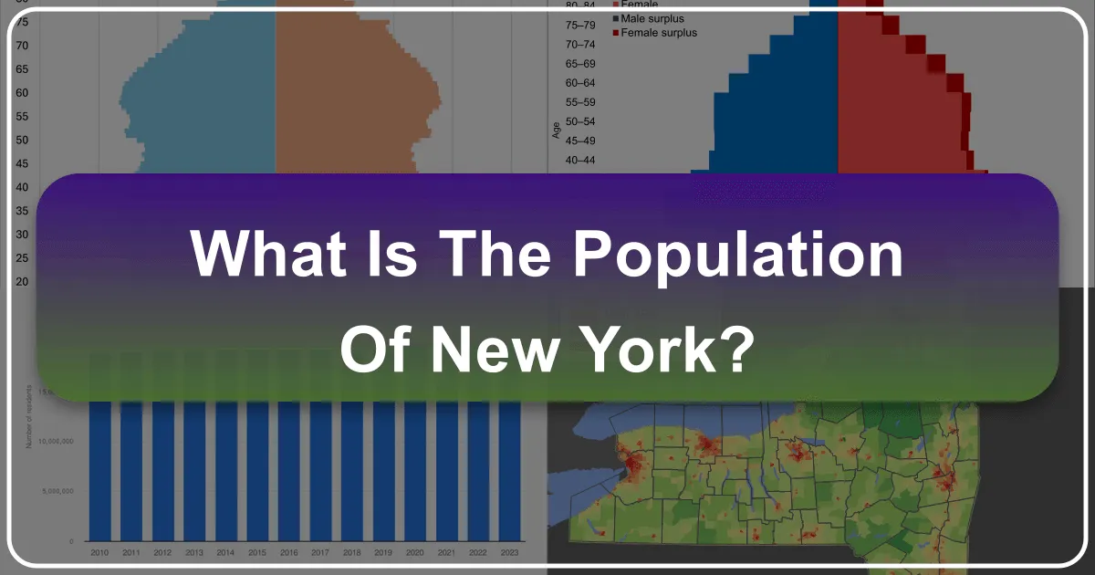 What is the Population of New York?