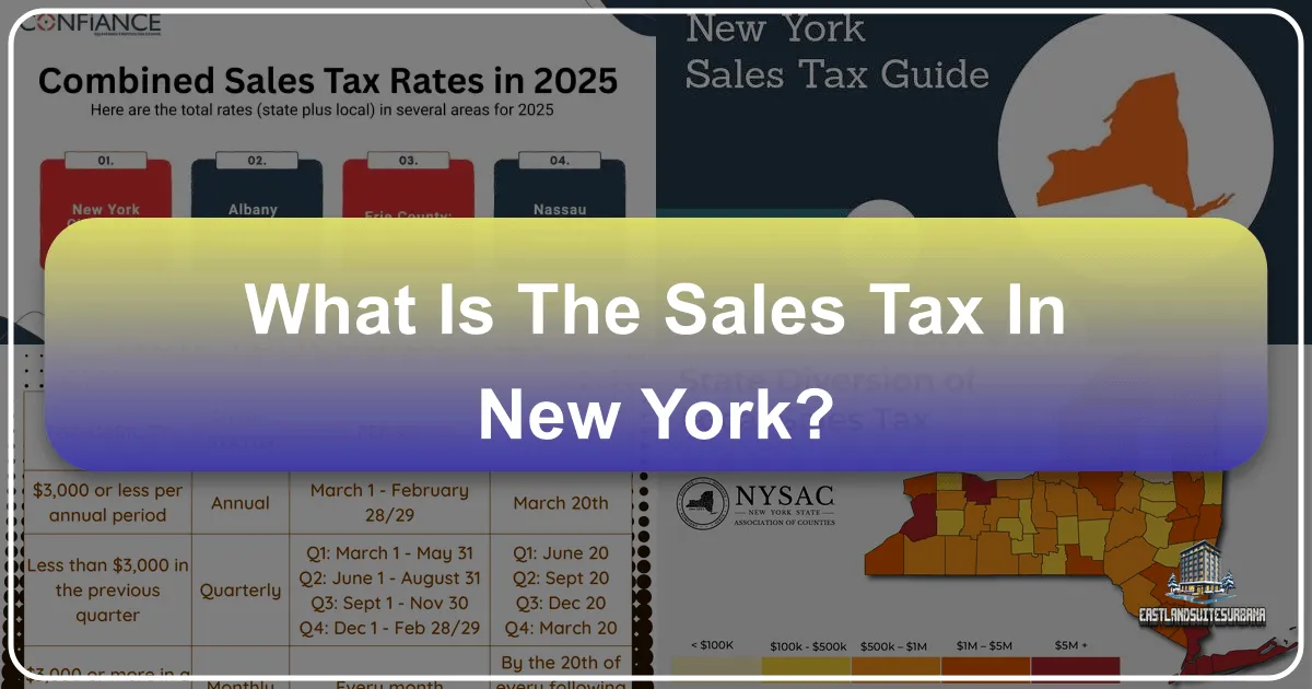 What Is The Sales Tax In New York?
