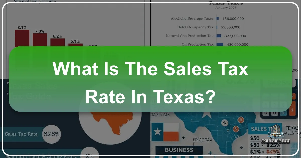 What is the Sales Tax Rate in Texas?