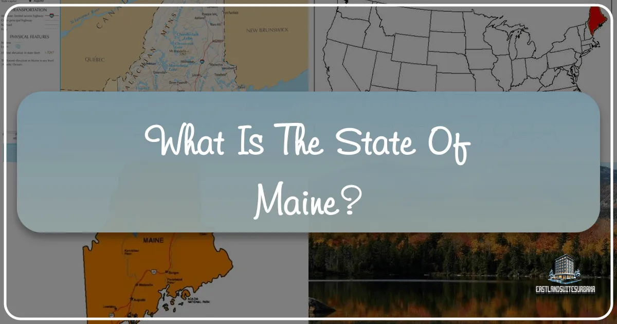 What Is The State Of Maine?