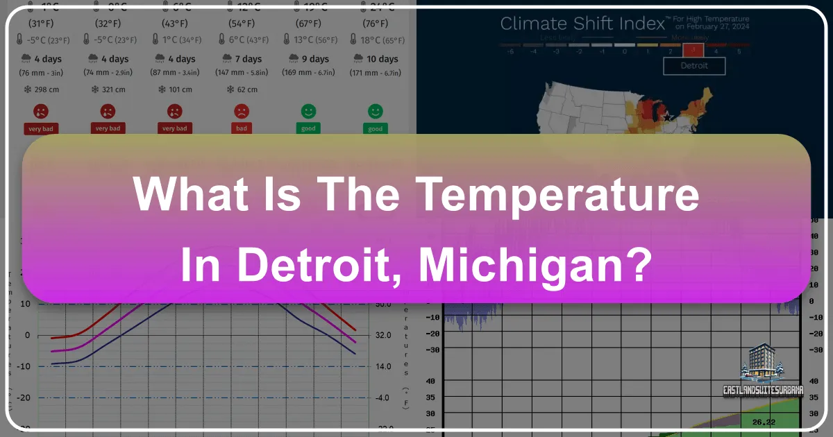 What Is The Temperature In Detroit, Michigan?