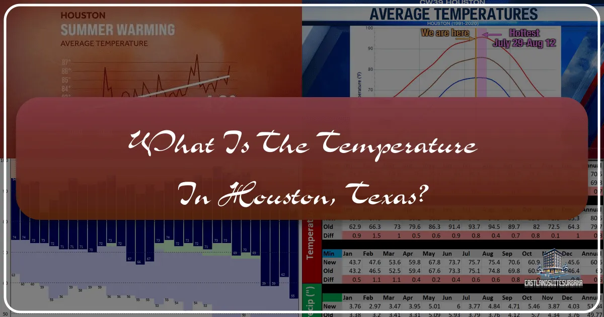 What is the Temperature in Houston, Texas?