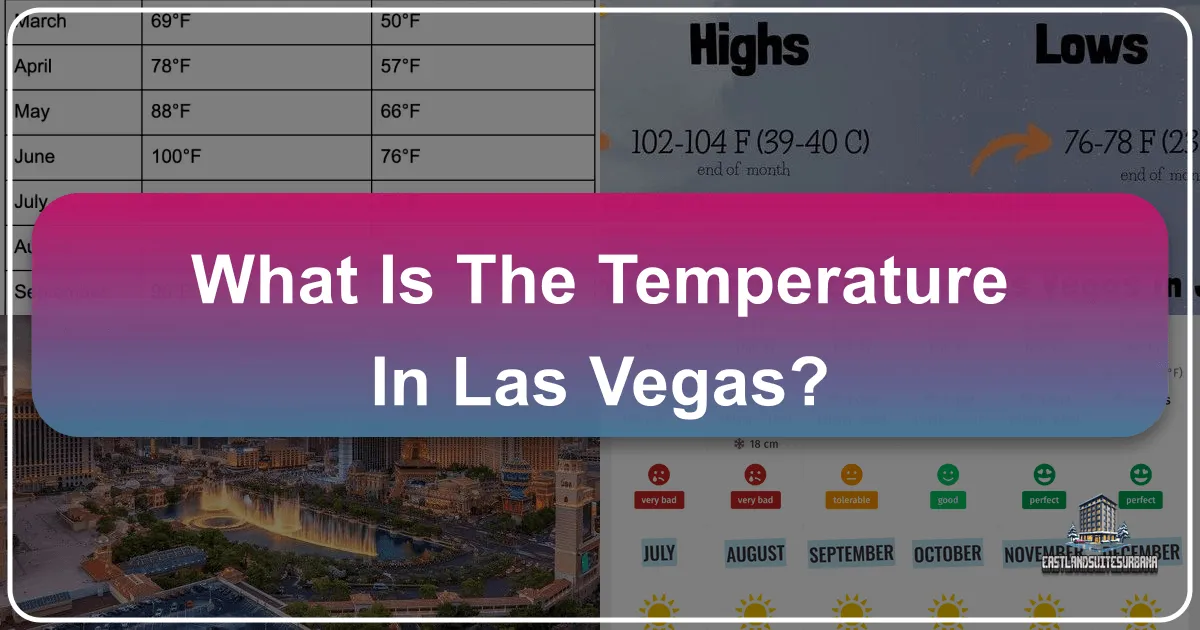What is the Temperature in Las Vegas?