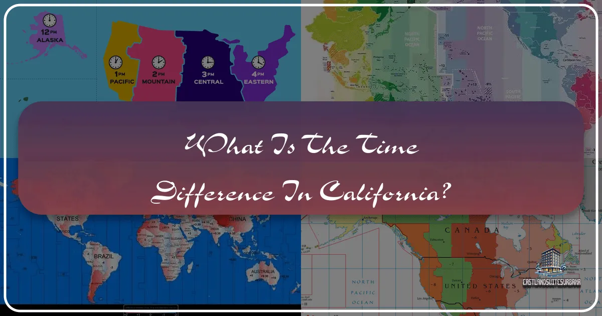 What is the Time Difference in California?