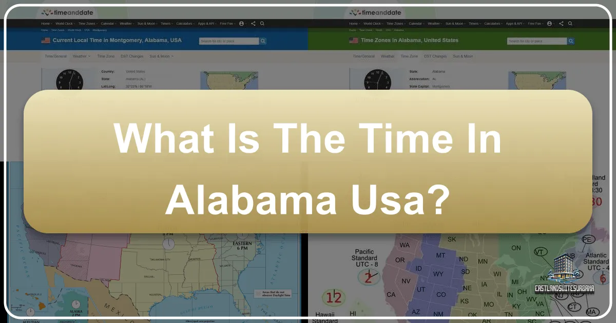 what the time in alabama usa