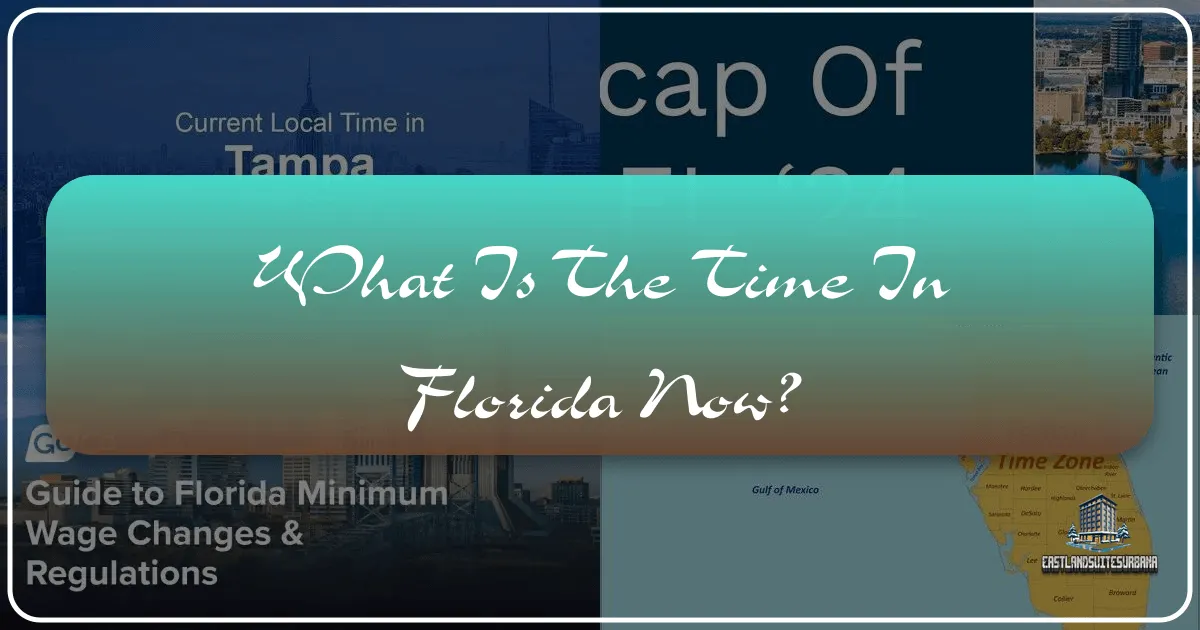 What is the Time in Florida Now: Unlocking Your Perfect Sunshine State Adventure