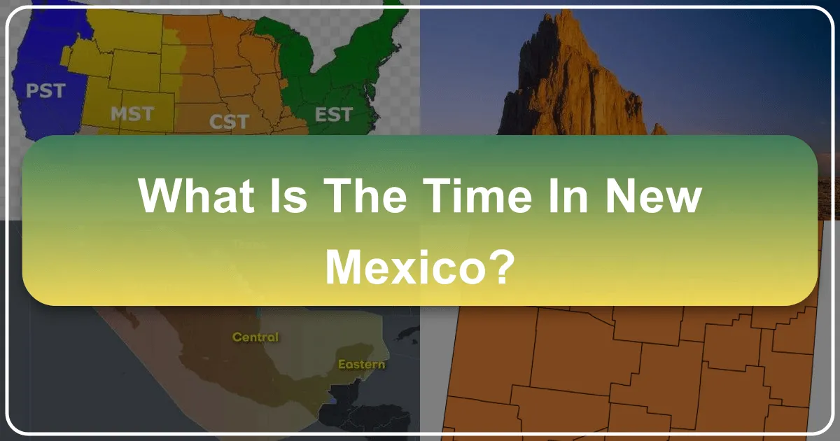 What is the Time in New Mexico? A Traveler's Guide