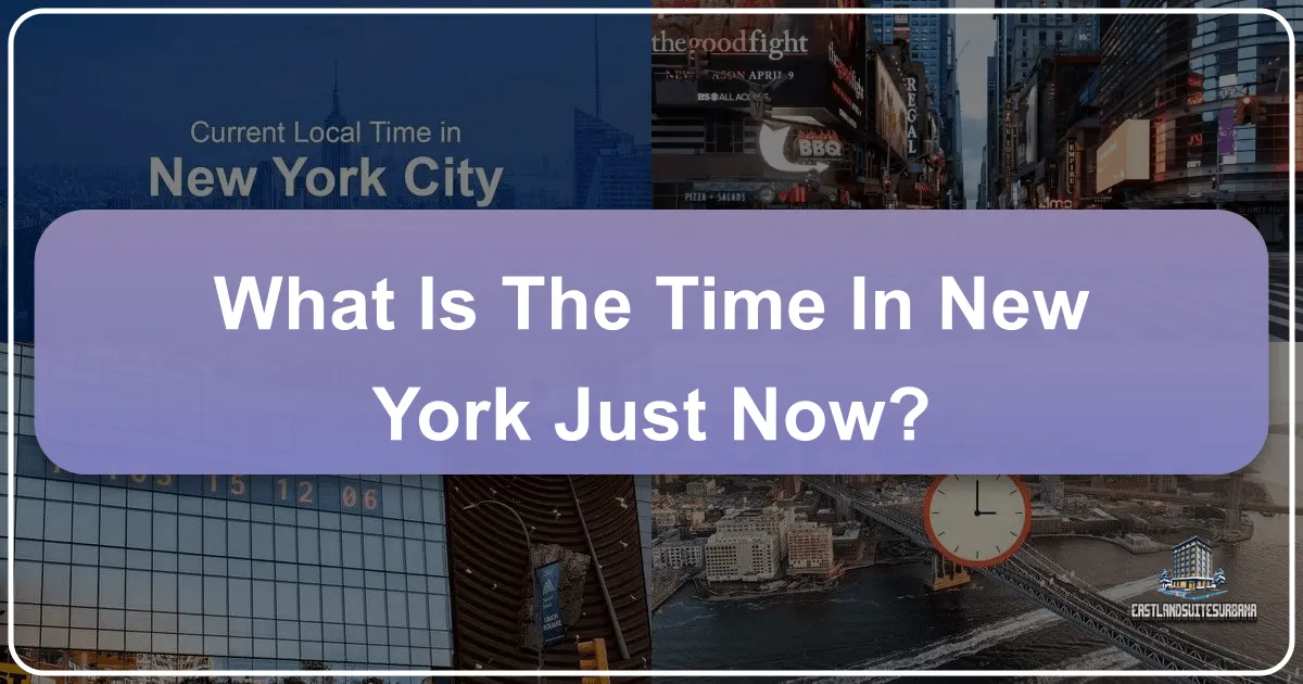 what is the time in new york just now