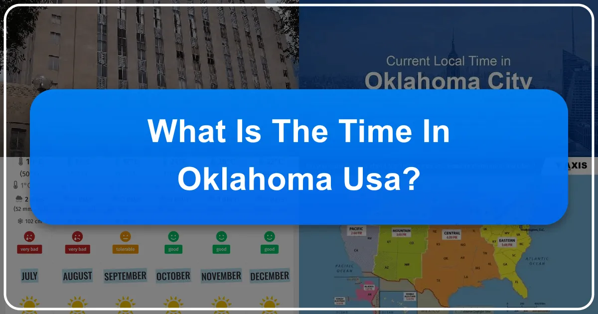What is the Time in Oklahoma USA?