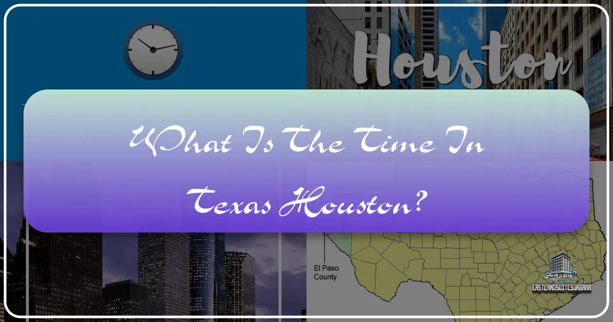 What Is The Time In Texas Houston?
