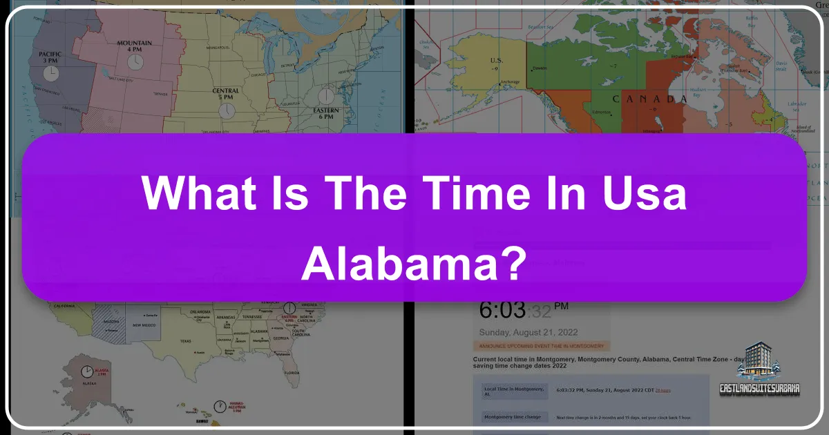 What is the Time in USA Alabama?