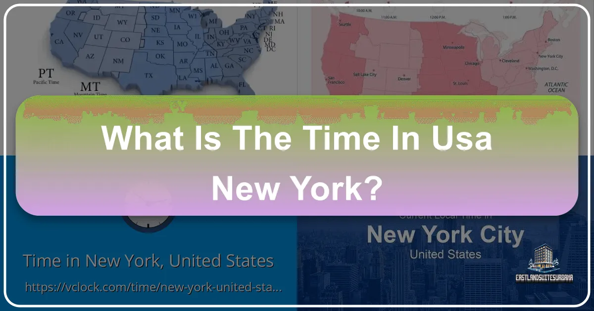 What is the Time in USA New York