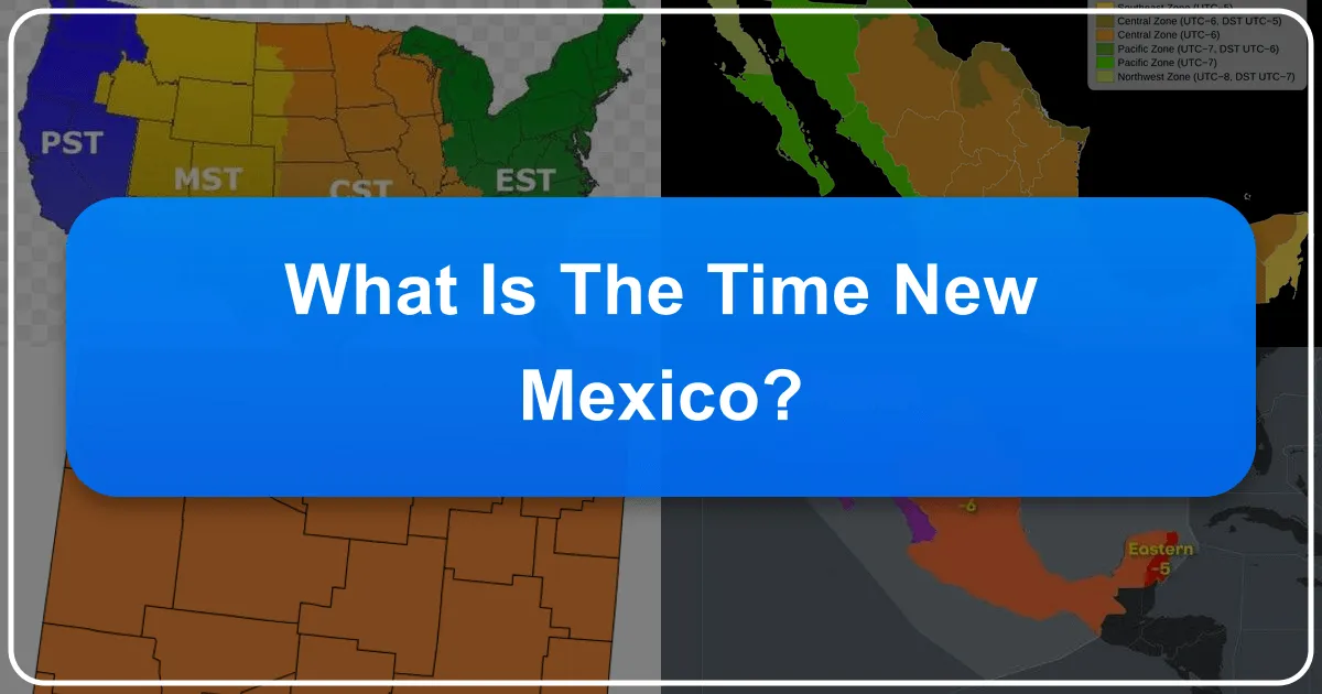 What is the Time New Mexico