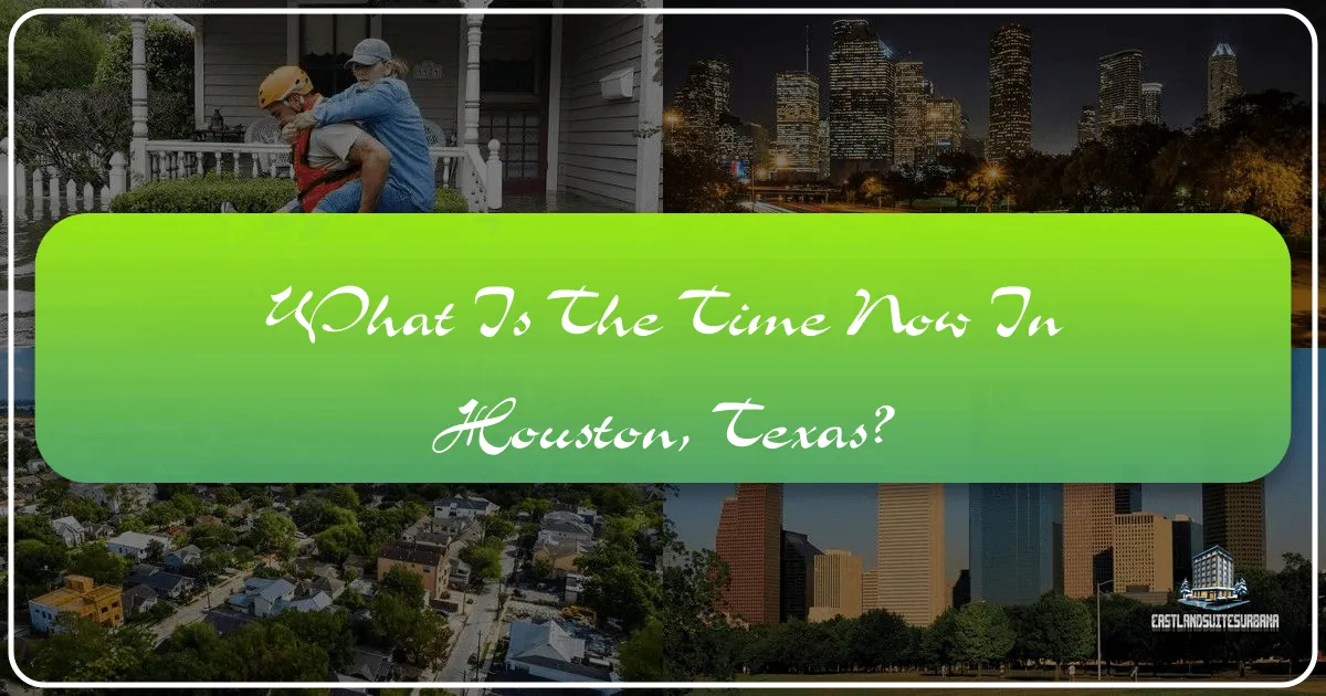 What is the Time Now in Houston, Texas?