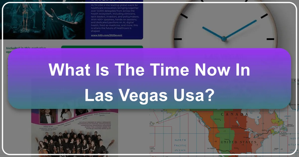 What is the Time Now in Las Vegas USA