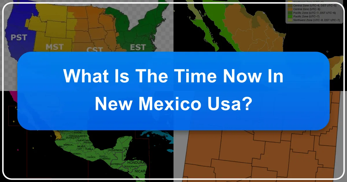 What is the Time Now in New Mexico, USA?