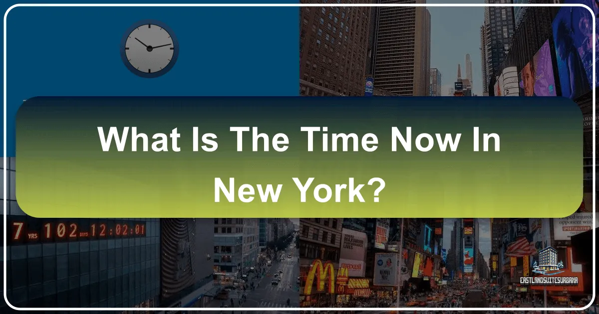 What is the Time Now in New York
