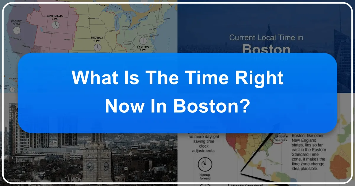 what is the time right now in boston