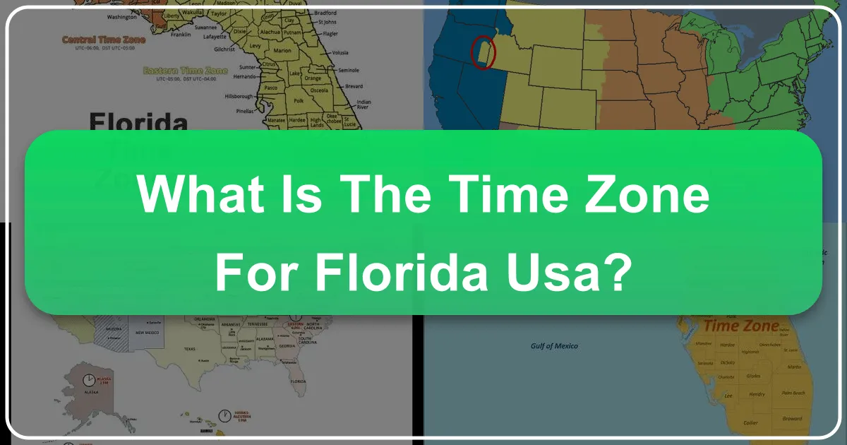 Navigating Florida's Time Zones: A Comprehensive Guide for Travelers to the USA