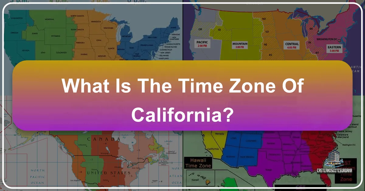 What Is The Time Zone Of California?