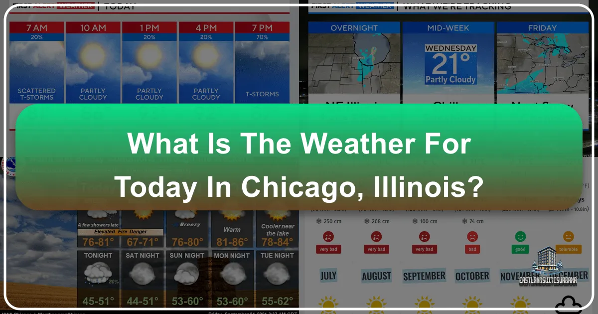 What Is The Weather For Today In Chicago, Illinois?