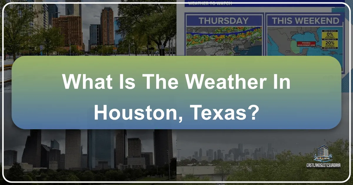 What is the Weather in Houston, Texas?
