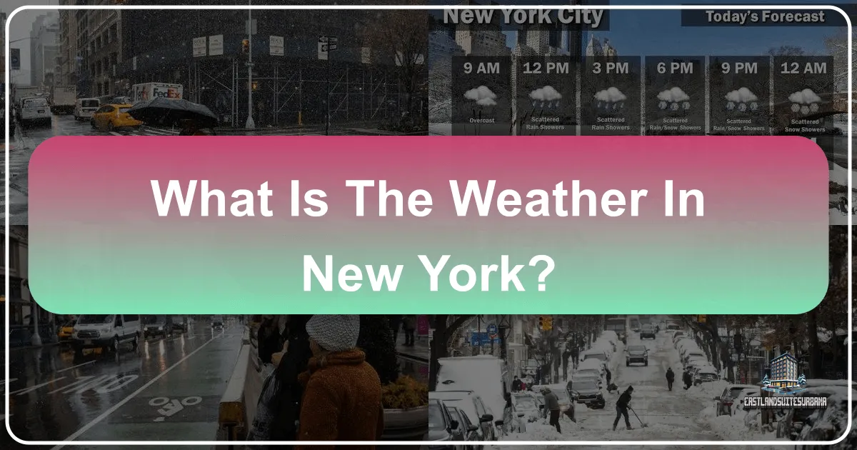 What is the Weather in New York?