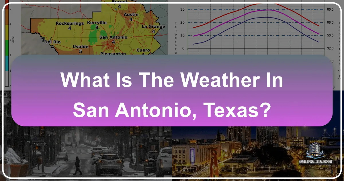 What Is The Weather In San Antonio, Texas?