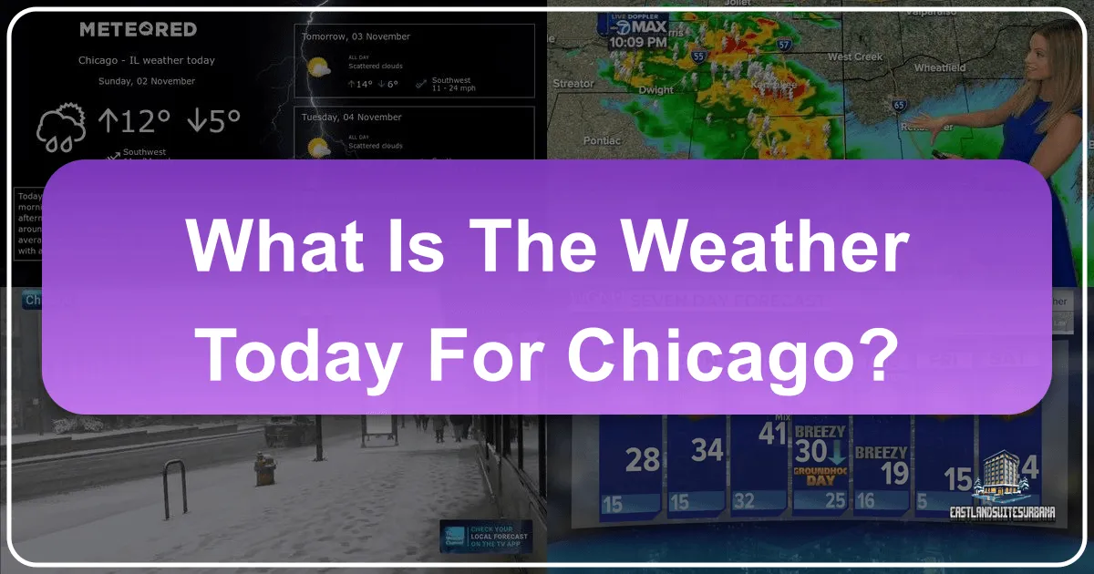 What is the Weather Today for Chicago? Planning Your Perfect Trip to the Windy City