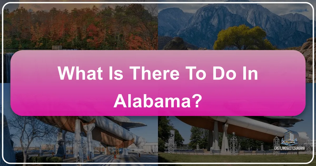 What Is There To Do In Alabama?