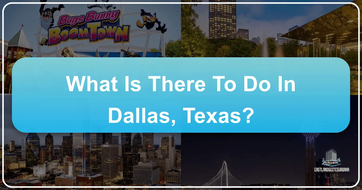 What is There to Do in Dallas, Texas?
