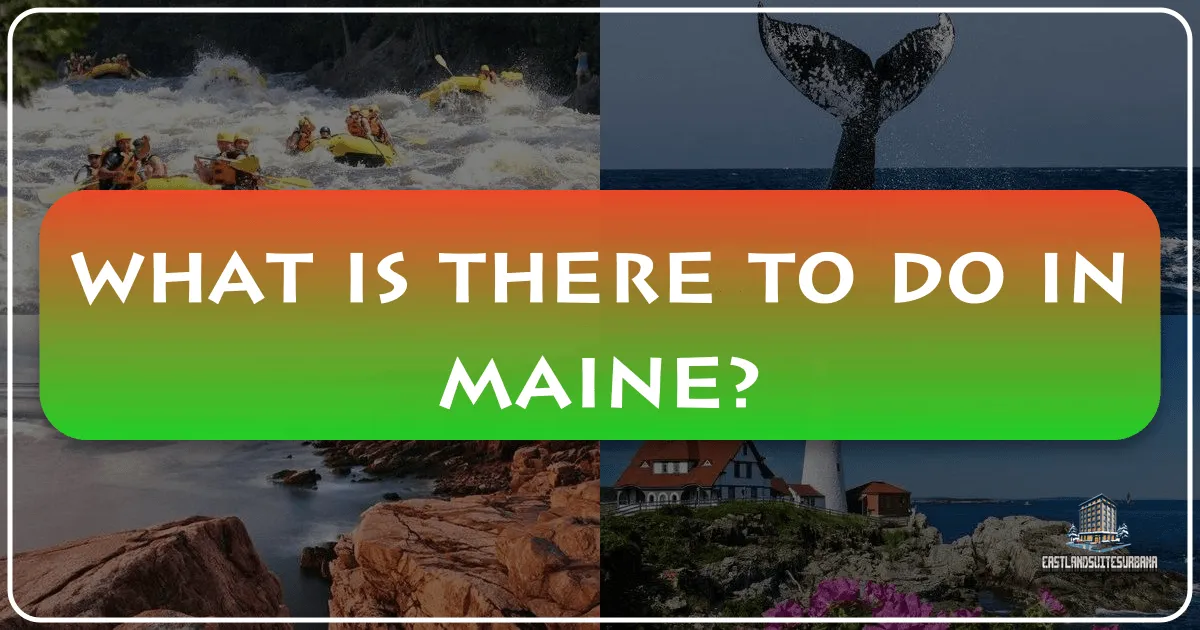 What Is There To Do In Maine?