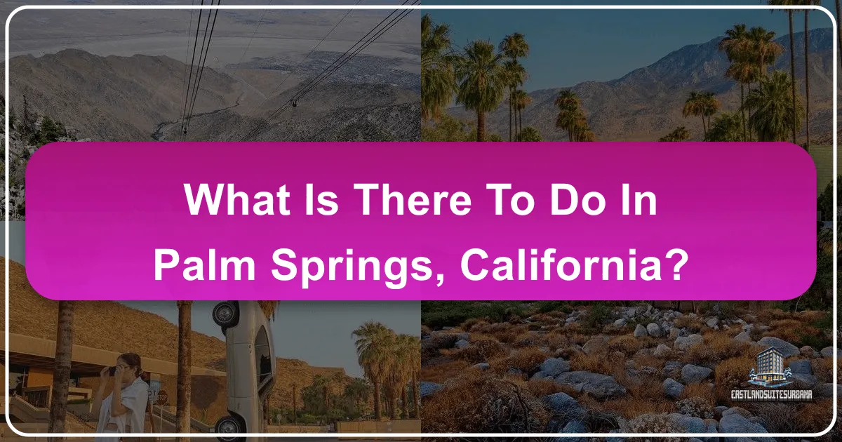 What Is There To Do In Palm Springs, California?