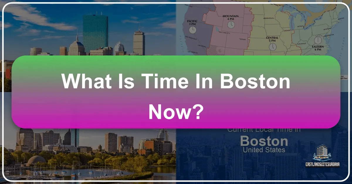 What Is Time in Boston Now?