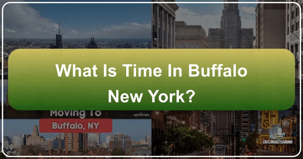 What is Time in Buffalo, New York