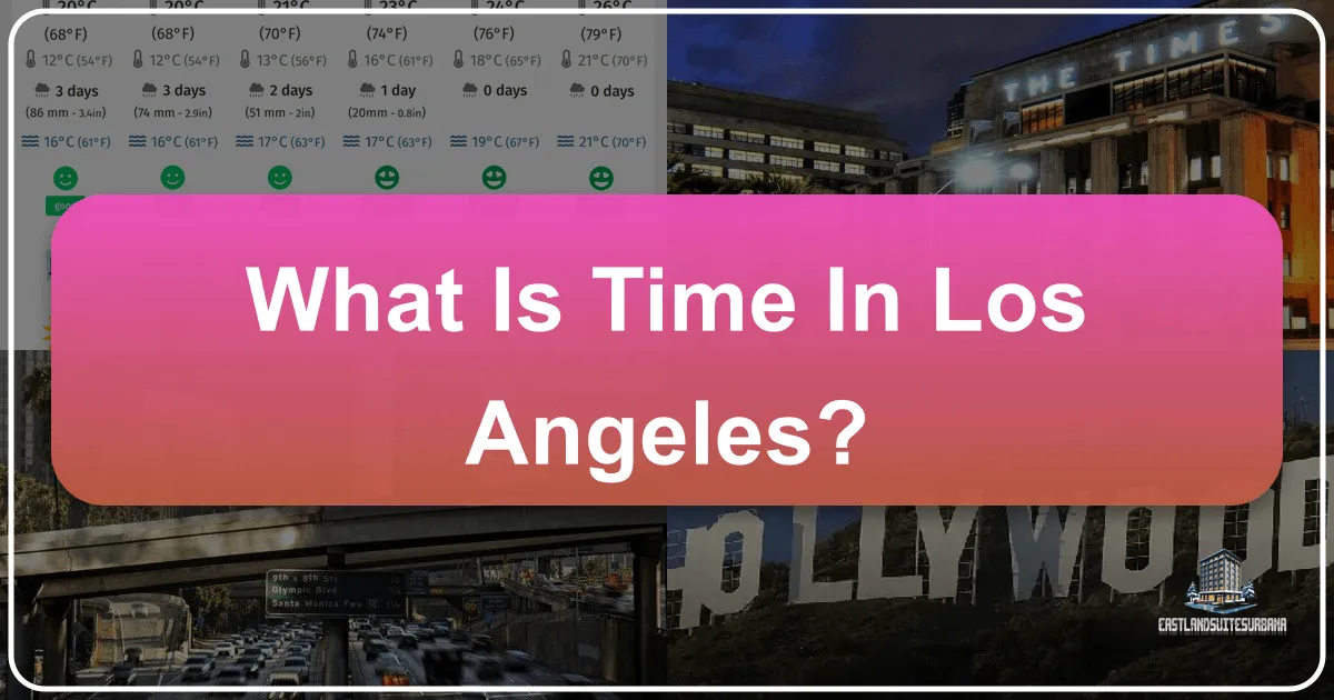 What Is Time In Los Angeles?