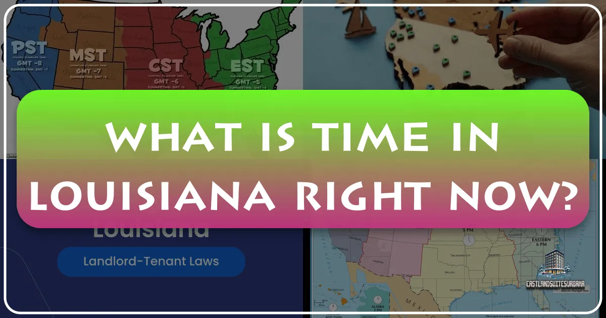 What Is Time In Louisiana Right Now?