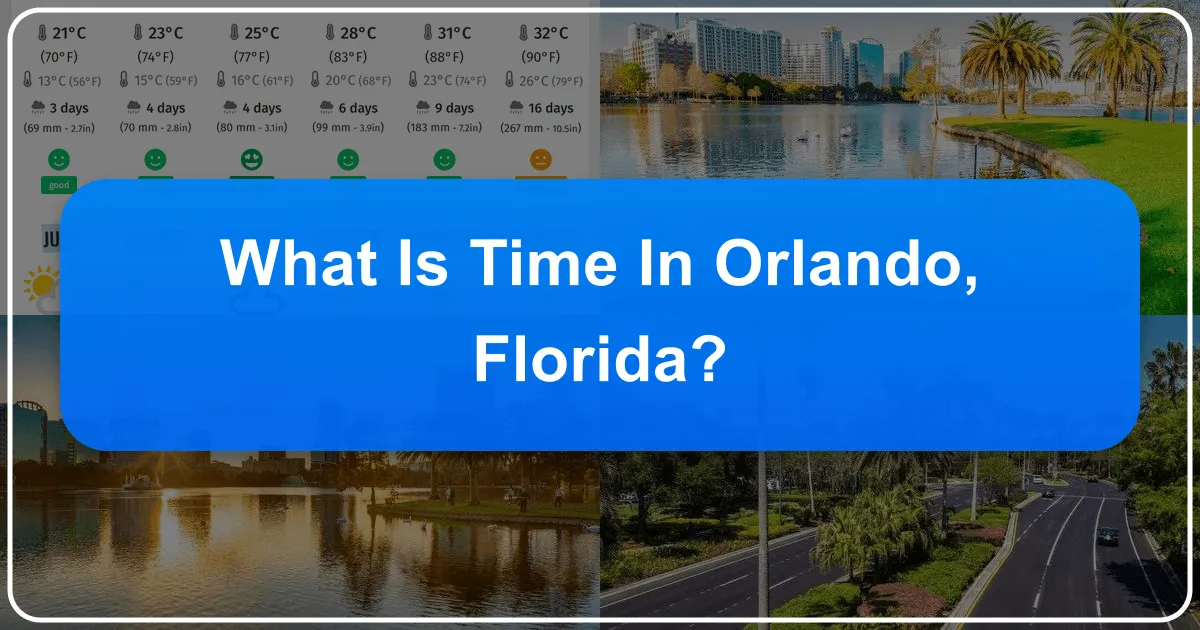 What is Time in Orlando, Florida