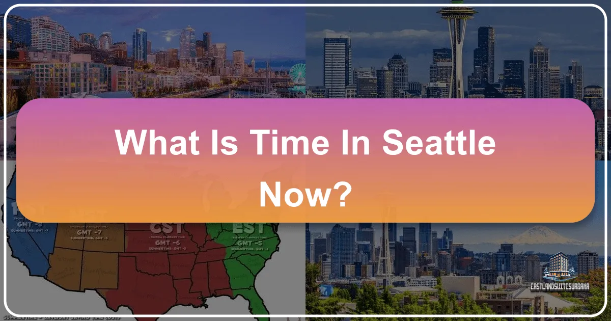 What Is Time In Seattle Now?