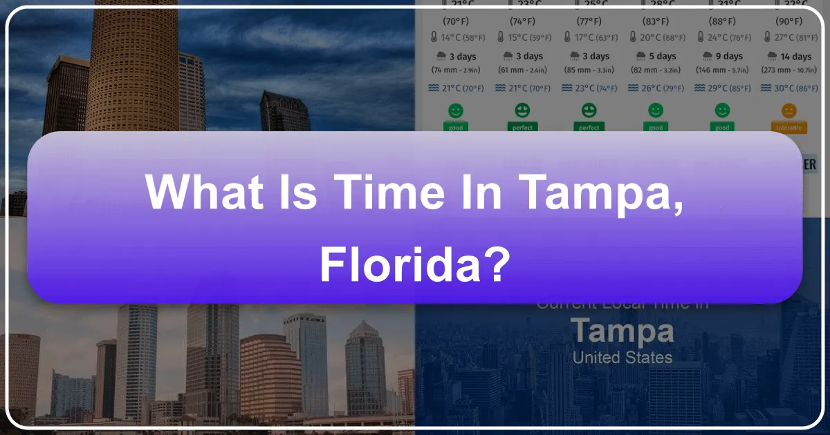 What is Time in Tampa Florida
