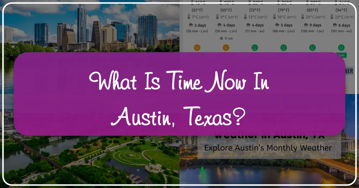 what is time now in austin texas