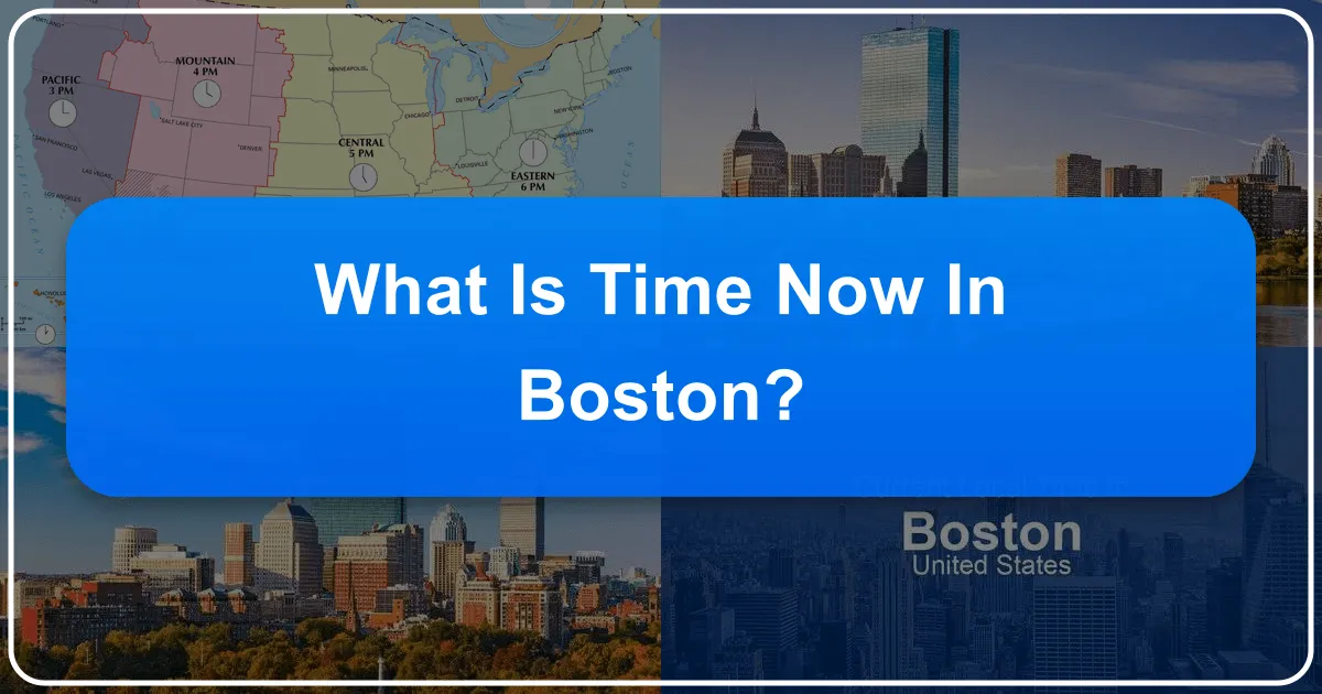 What is Time Now in Boston